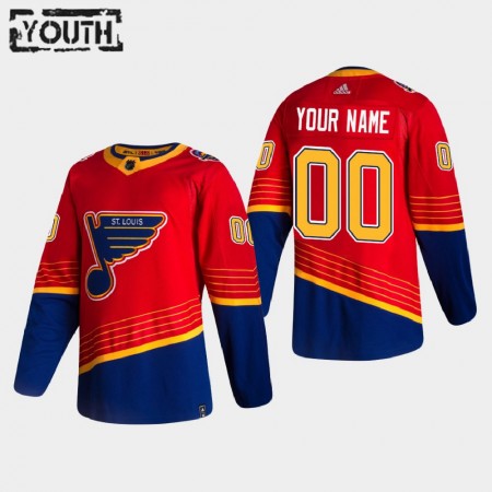 Dětské Hokejový Dres St. Louis Blues Dresy Personalizované 2020-21 Reverse Retro Authentic
